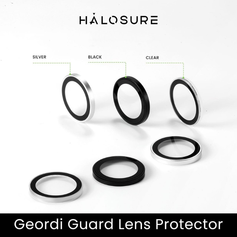 Halosure Geordi Rear Camera Lens Armour Protector (Anti-Reflection), Samsung s26