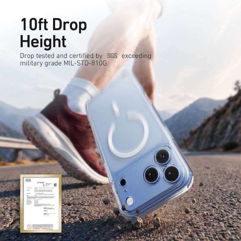 X.One [MagSafe] Dropguard Clear Impact Protection Case, iPhone 18 Pro Max