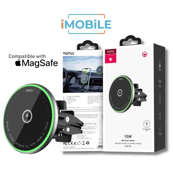 Totu [CACW-053] MagSafe Wireless Charging Car Phone Mount (Air Vent / Dashboard)