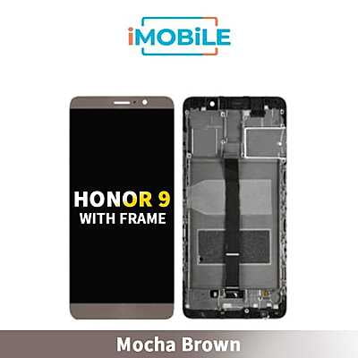 Huawei Mate 9 Compatible LCD Touch Digitizer Screen with Frame [Mocha Brown]