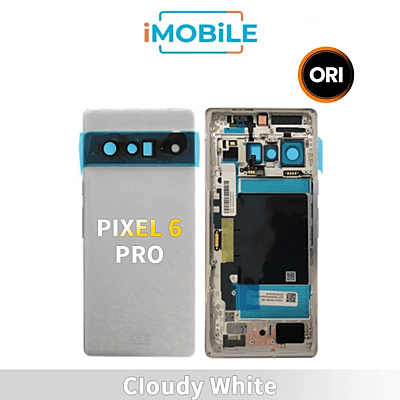 Google Pixel 6 pro Back Housing [Secondhand Original] [Cloudy White]