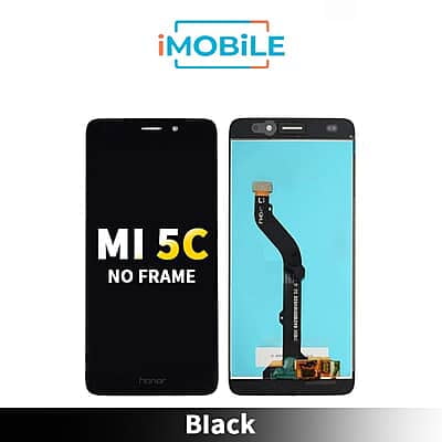 Xiaomi Mi 5C Compatible LCD Touch Digitizer Screen with frame [Black]