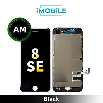 iPhone 8 / SE2 / SE3 (4.7 Inch) Compatible LCD Touch Digitizer Screen Aftermarket [Black]