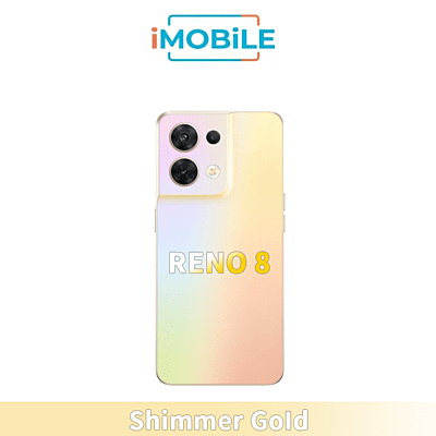 OPPO Reno 8 5G back cover [Shimmer Gold]