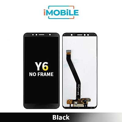 Huawei Y6 2017 Compatible LCD Touch Digitizer Screen no Frame Black