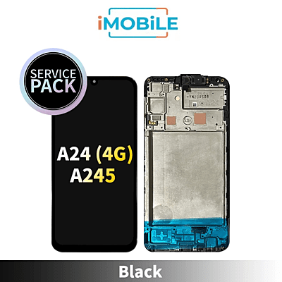 Samsung Galaxy A24 4G (A245) LCD Touch Digitizer Screen [Service Pack] [Black]