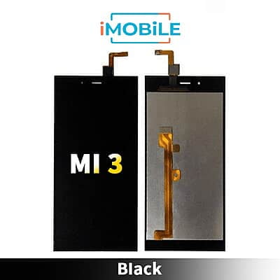 Xiaomi Mi 3 Compatible LCD Touch Digitizer Screen Black