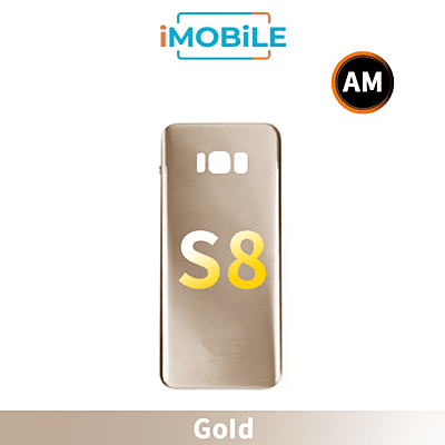 Samsung Galaxy S8 Back Cover Aftermarket [Gold]