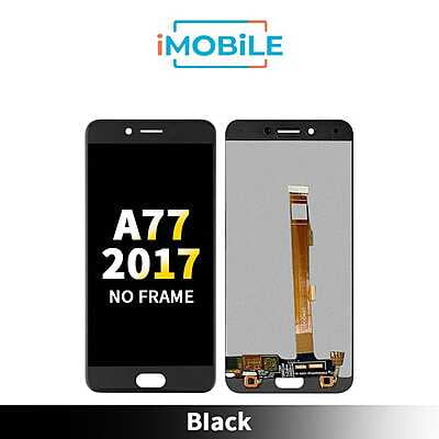 OPPO A77 (2017) Compatible LCD Touch Digitizer Screen no Frame [Black]
