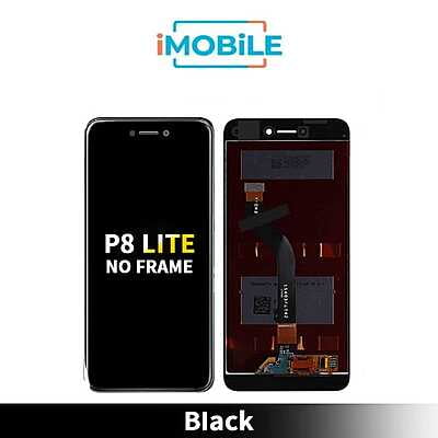 Huawei P8 Lite (2017) Compatible LCD Touch Digitizer Screen no Frame [Black]