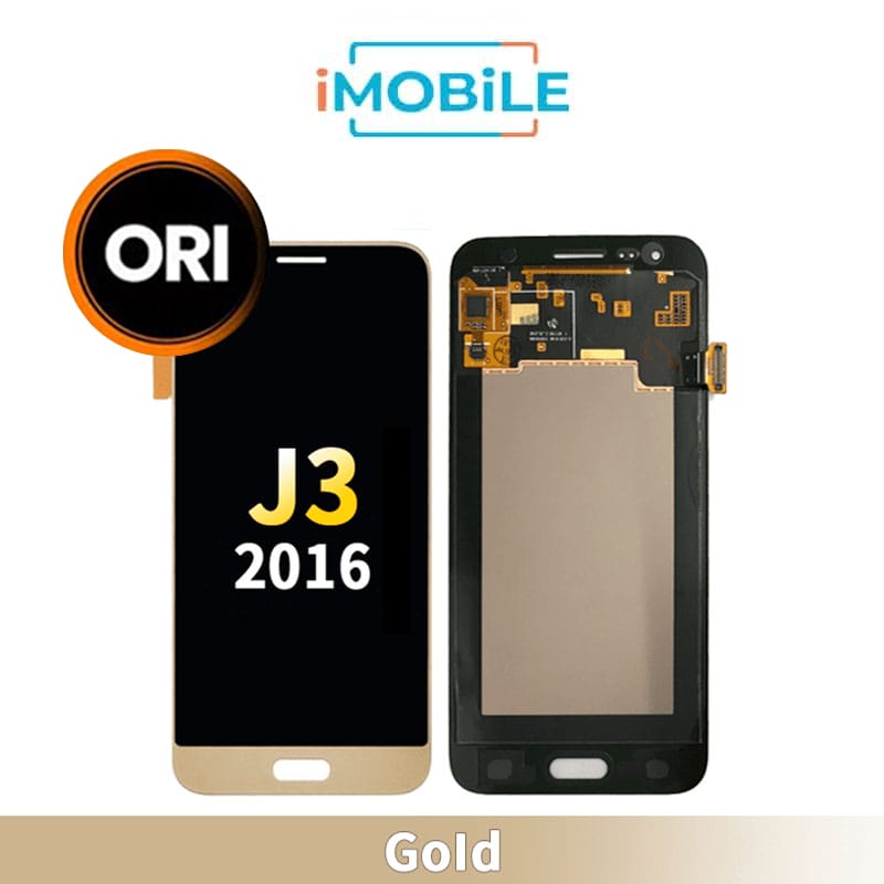 Samsung Galaxy J3 J300 J320 LCD and Digitizer Screen Orginal [Gold] [Include Adhesive]