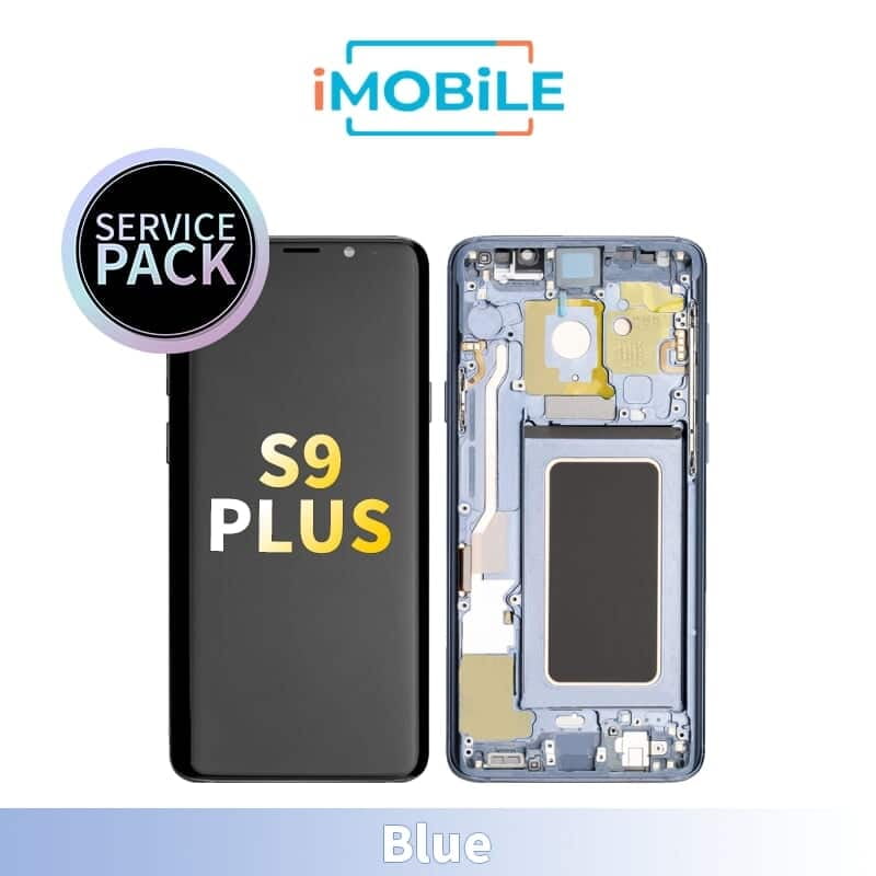 Samsung Galaxy S9 Plus (G965) LCD Touch Digitizer Screen [Service Pack] [Blue] GH97-21691D