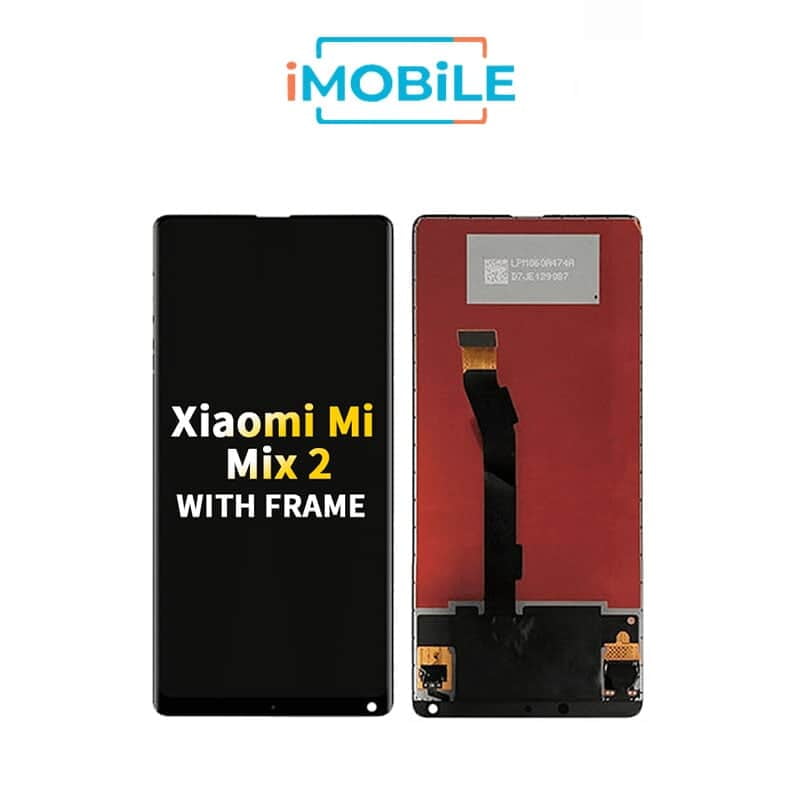 Xiaomi Mi Mix 2 Compatible LCD Touch Digitizer Screen with Frame