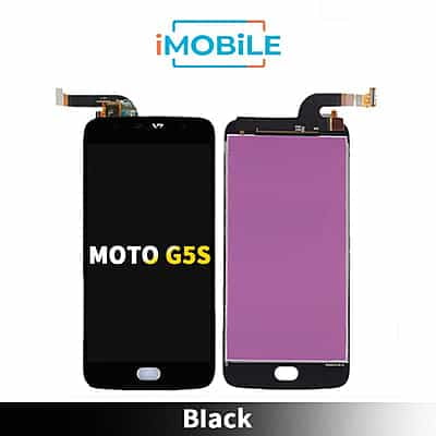 Moto G5S (XT1793 XT1794 XT1792) Compatible LCD Touch Digitizer Screen Black