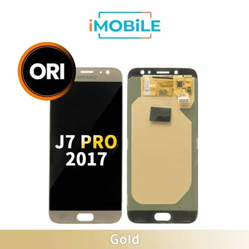 Samsung Galaxy J730 J7 Pro (2017) LCD Touch Digitizer Screen [Orginal] [Gold] [Include Adhesive]