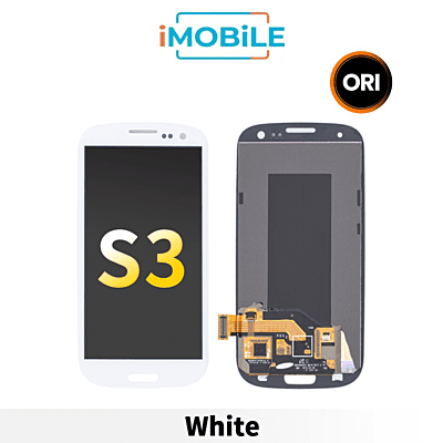 Samsung Galaxy S3 9305 LCD Touch Digitizer Screen With Frame [White] Original