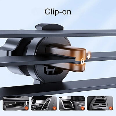 JoyRoom JR-ZS283 Car Mount Phone Holder (Air Vent) JoyRoom JR-ZS283 Car Mount Phone Holder (Air Vent)