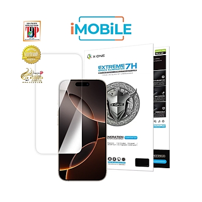 X.One Hybrid Polymer Impact Screen Protector for iPhone 15 Pro