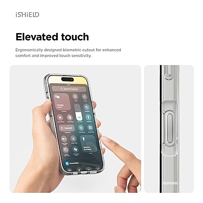 iShield Crystal Palace Clear Case for iPhone 16