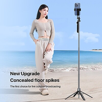 Remax P30 Selfie Stick - Multifunctional Live Streaming Stand Remax P30 Selfie Stick - Multifunctional Live Streaming Stand