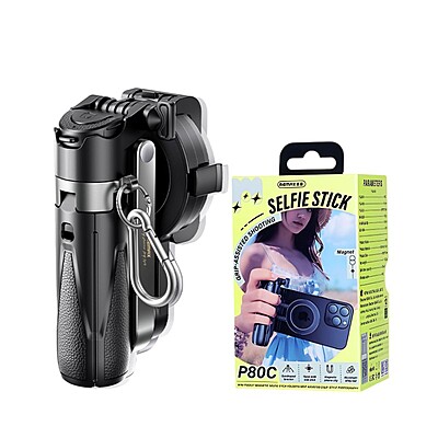 Remax P80C MagSafe Selfie Stick with Tripod & Remote Remax P80C MagSafe Selfie Stick with Tripod & Remote