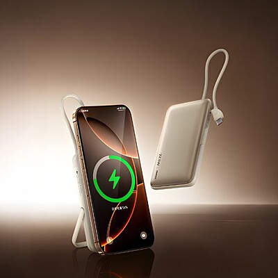 Remax 3-In-1 22.5W Power Bank [MC-01] [10K mAh] [MagSafe + Apple Watch Charger + USB-C Cable]