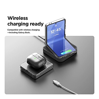 iShield Crystal Palace Clear Case, Samsung Z Flip 7