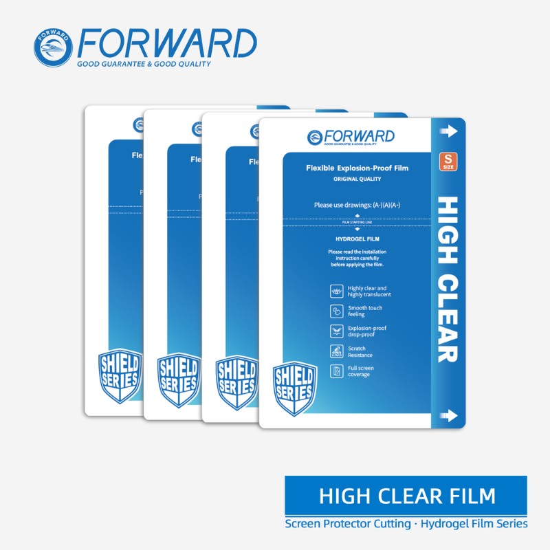 FORWARD [Explosion-Proof] 7" High Clear Mobile Phone Hydrogel Film for FORWARD Cutting Machine [50pc]
