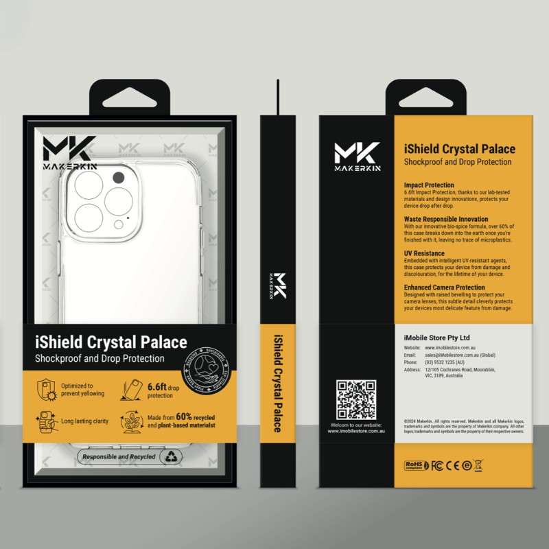 iShield [MagSafe] Crystal Palace Clear Case, iPhone 13 / 14