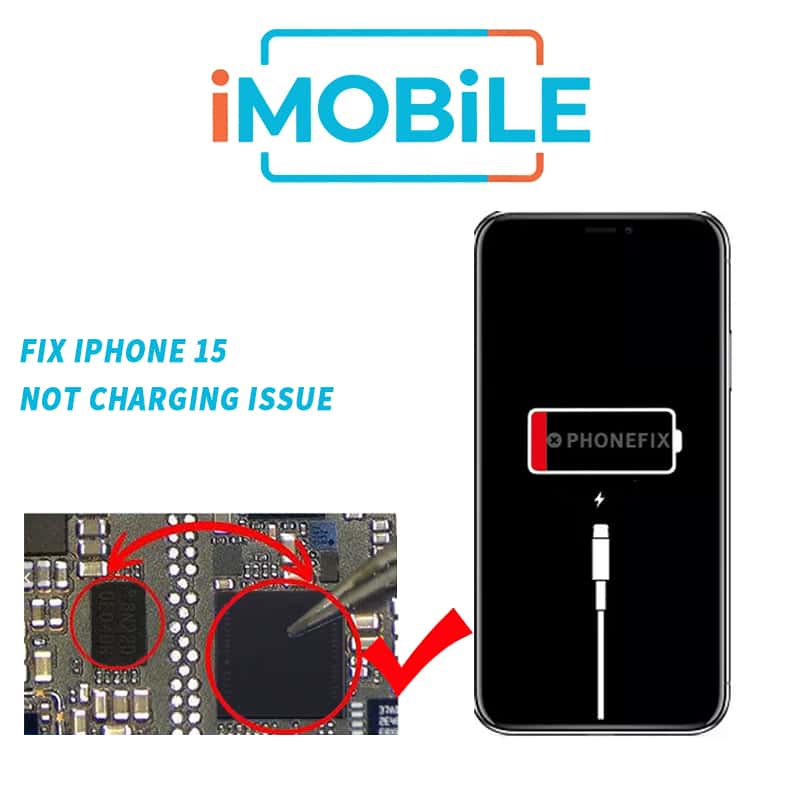 iPhone 15 USB Charging IC Chipset (U2 SN2012027)+ Pre-Programmed SPI Flash IC SET