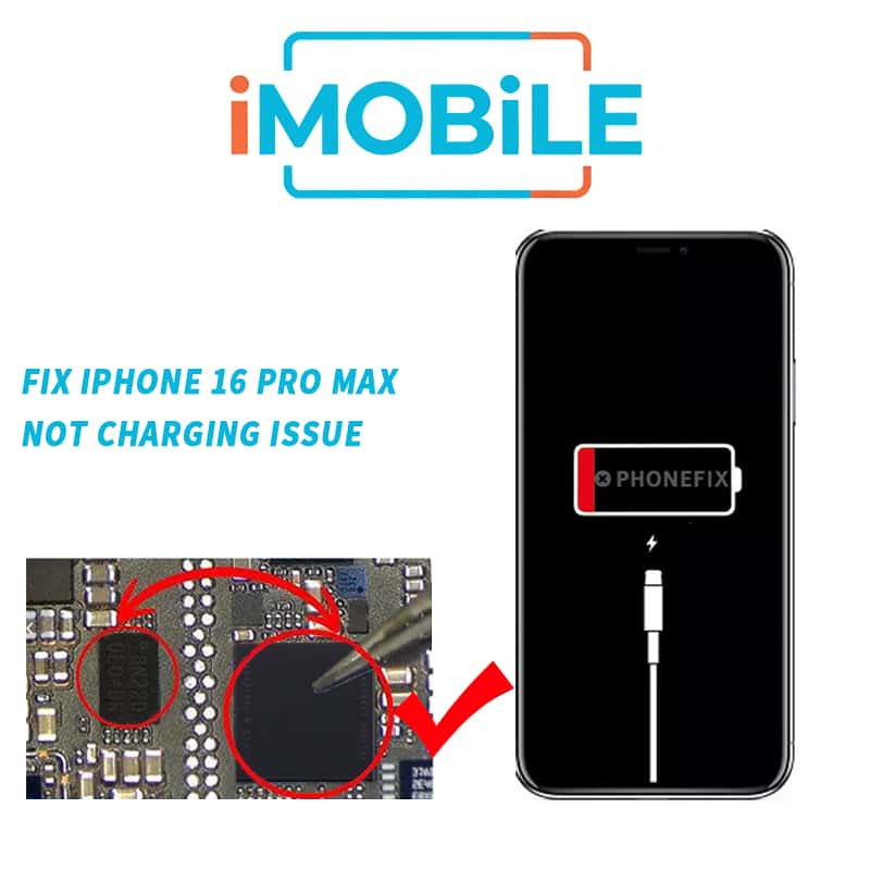 iPhone 16 Pro Max USB Charging IC Chipset (U2 SN2012027)+ Pre-Programmed SPI Flash IC SET