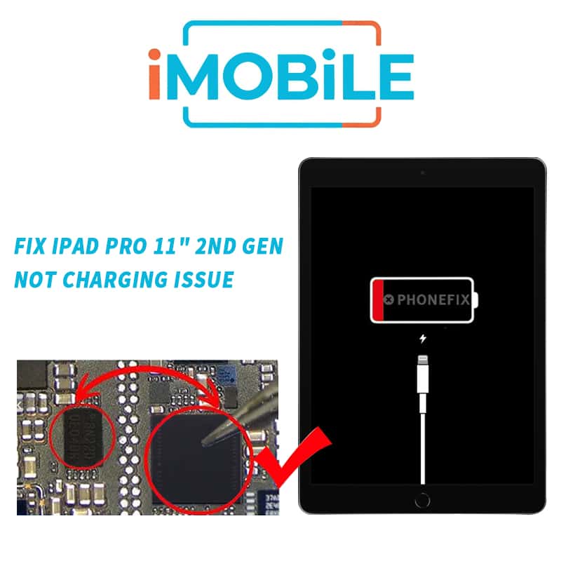 iPad Pro 11" 2nd (2020) USB Charging IC Chipset (U2 CD3217B12)+ Pre-Programmed SPI Flash IC SET