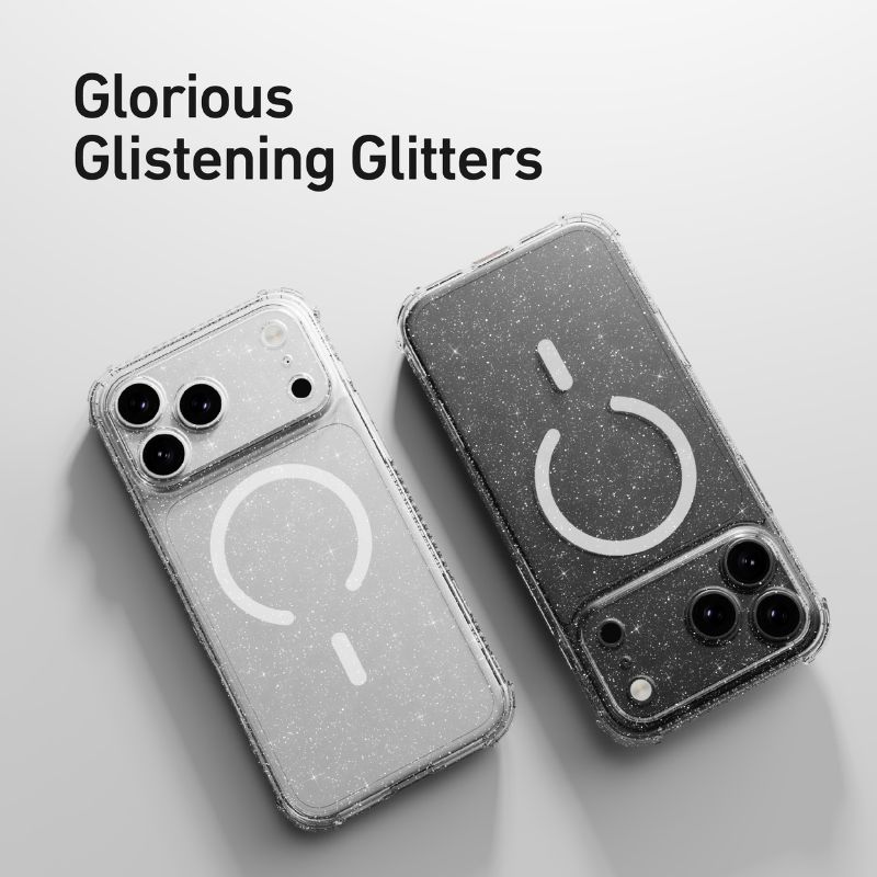X.One [MagSafe] Glitter Clear Impact Protection Case, iPhone 18 Pro Max