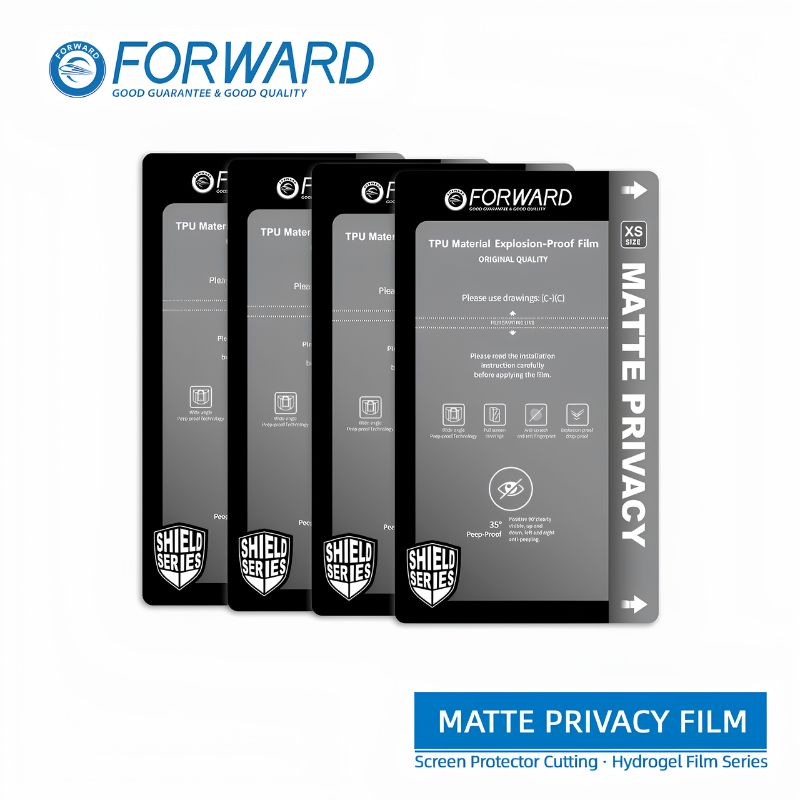 FORWARD FW-QE06 | [XS"] Clear Privacy Film for FORWARD Cutting Machine [20pc]