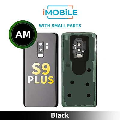 Samsung Galaxy S9 Plus (G965) Back Cover With Camera Lens [Aftermarket] [Black]