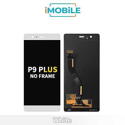 Huawei P9 Plus Compatible LCD Touch Digitizer Screen with frame [White]