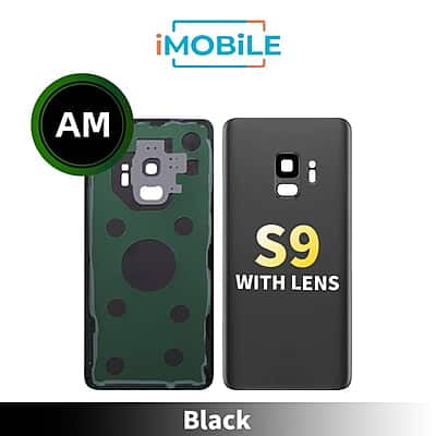 Samsung Galaxy S9 (G960) Back Cover With Camera Lens [Aftermarket] [Black]