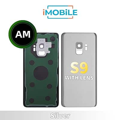 Samsung Galaxy S9 (G960) Back Cover With Camera Lens [Aftermarket] [Silver]