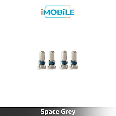 iPhone 8 / 8 Plus / SE2 / SE3 Compatible Bottom Screws x4 [Space Grey]