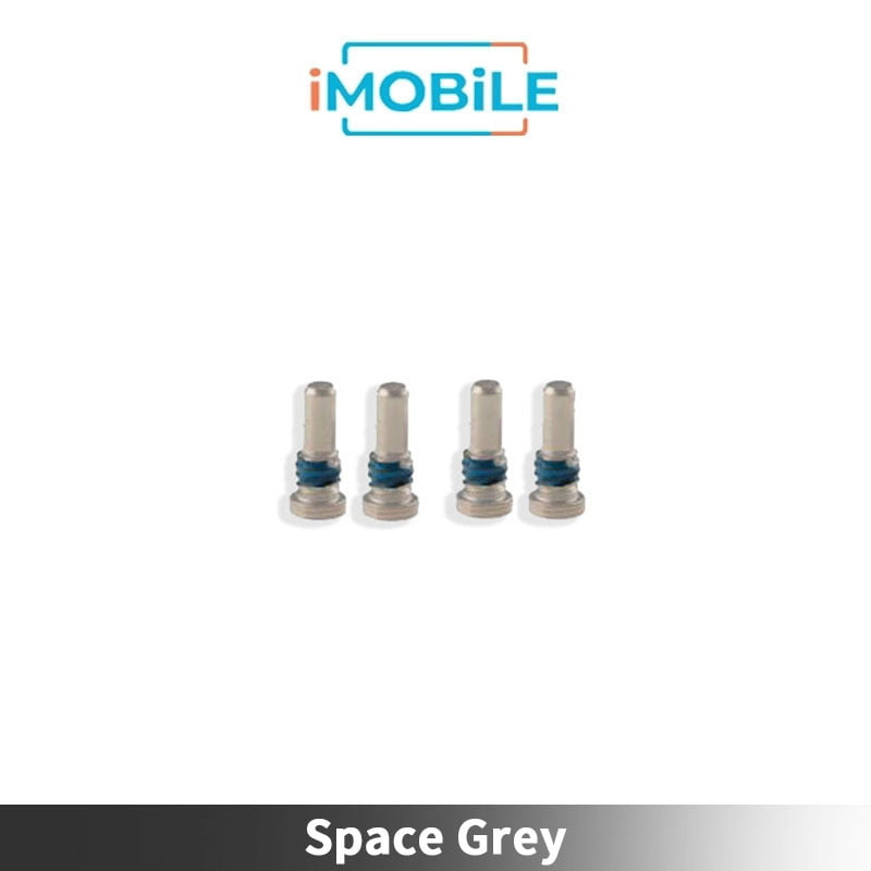 iPhone 8 / 8 Plus / SE2 / SE3 Compatible Bottom Screws x4 [Space Grey]