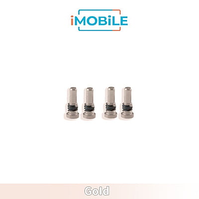 iPhone 8 / 8 Plus / SE2 / SE3 Compatible Bottom Screws x4 [Gold]