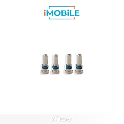 iPhone 8 / 8 Plus / SE2 / SE3 Compatible Bottom Screws x4 [Silver]