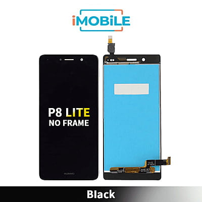 Huawei P8 Lite Compatible LCD Touch Digitizer Screen no Frame [Black]