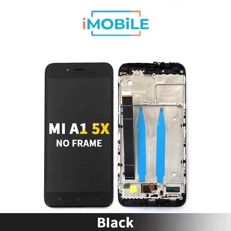 Xiaomi Mi A1 5X Compatible LCD Touch Digitizer Screen no Frame [Black]