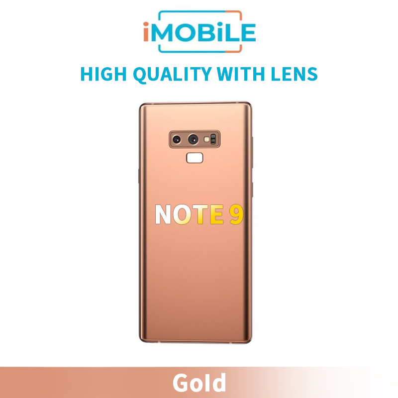 Samsung Galaxy Note 9 Back Cover [High Quality with Lens] [Gold]