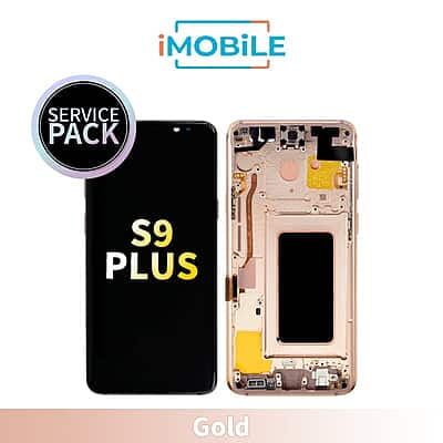 Samsung Galaxy S9 Plus (G965) LCD Touch Digitizer Screen [Service Pack] [Gold]