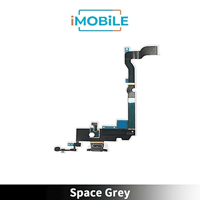 iPhone XS Max Compatible Charging Port Flex Cable [Space Grey]