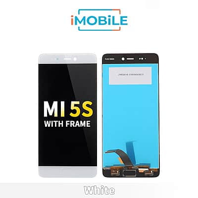 Xiaomi Mi 5s Compatible LCD Touch Digitizer Screen with frame [White]