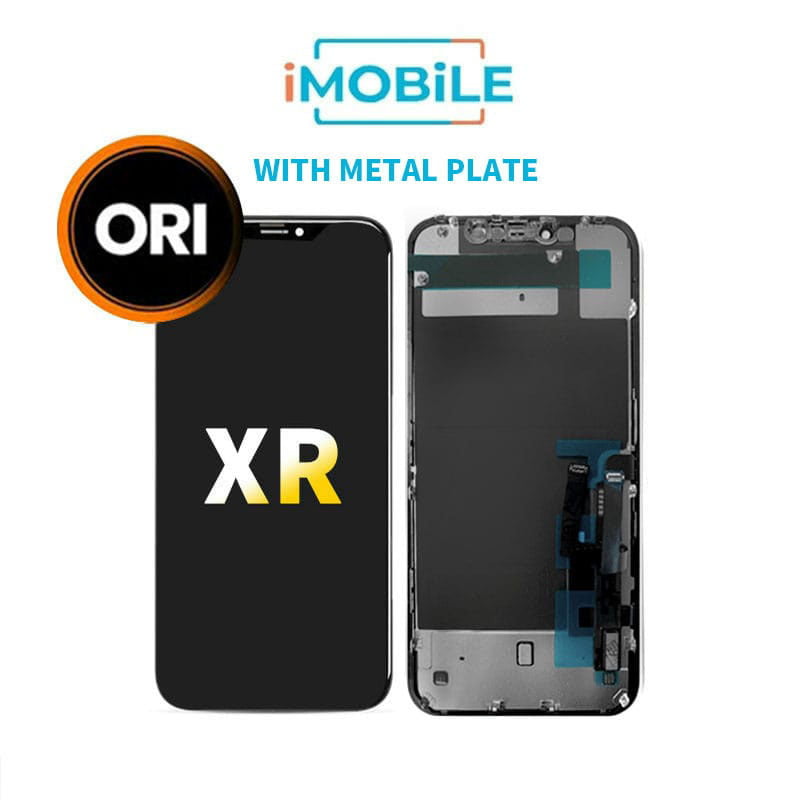 iPhone XR (6.1 Inch) Compatible LCD Touch Digitizer Screen With Metal Plate [AAA Original]