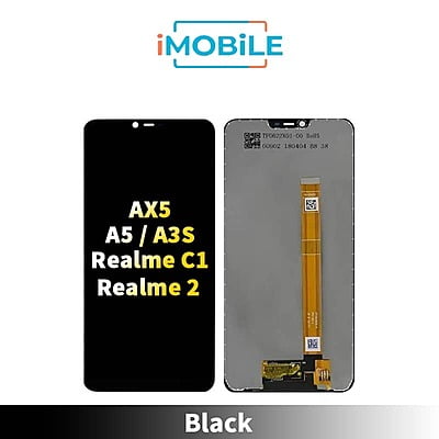 OPPO AX5 / A5 / A3S / Realme C1 / Realme 2 Compatible LCD Touch Digitizer Screen [Black]